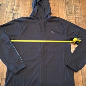 Travis Mathew Black Full Zip Lightweight Hoodie Like New Medium